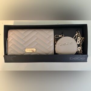 Bebe Crossbody, Key Chain, and Coin Purse